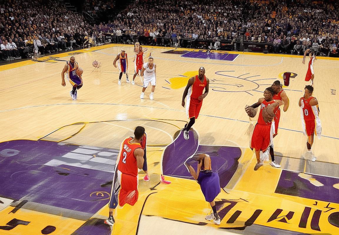 2015年NBA魔术VS湖人：青春激情对决火花四溅(图2)